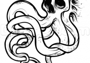 300x210 Drawing Of An Octopus Octopus Tattoo Idea Tattoos