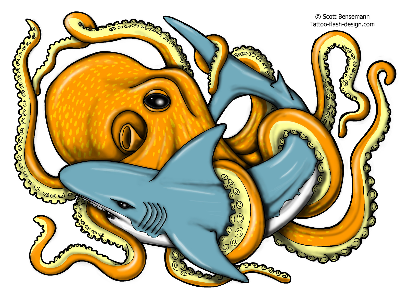 1604x1198 Octopus Tattoo Designs