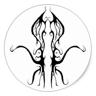307x307 Octopus Tattoo Stickers Zazzle