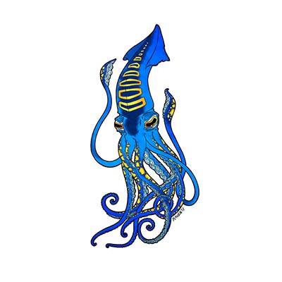 400x400 Octopus Temporary Tattoo Removable Fake Temporary Water Transfer