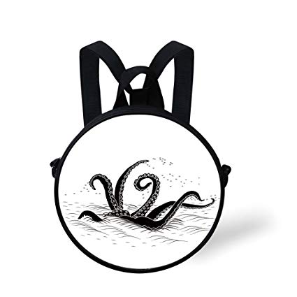 425x425 Iprint Toddler Preschool Backpack,octopus Decor