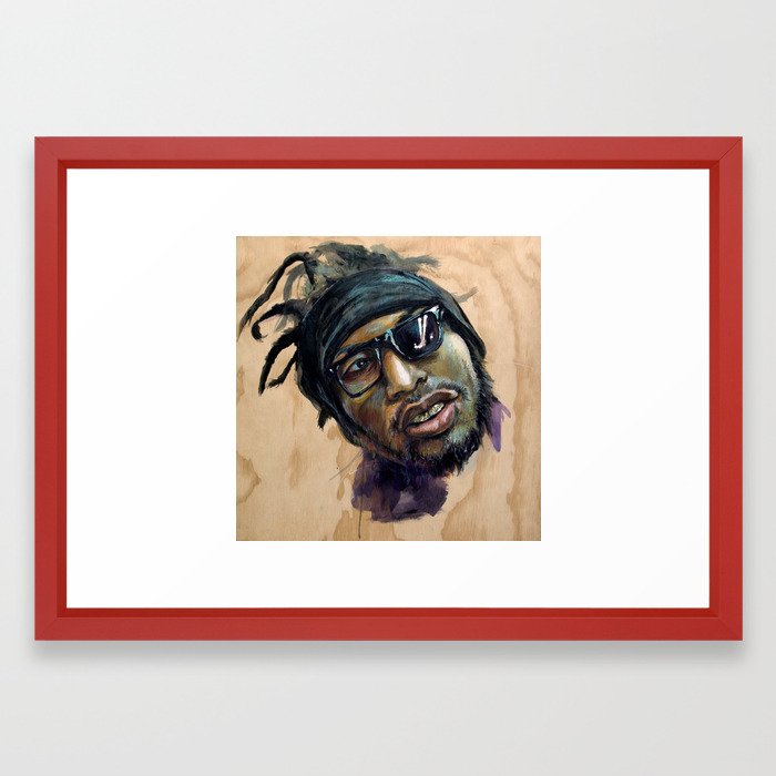700x700 odb framed art print