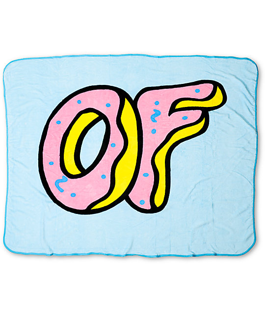 540x640 Odd Future Fleece Donut Blanket Zumiez