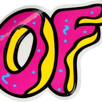 354x354 Odd Future Of Donut Vinyl Sticker From Zumiez Car