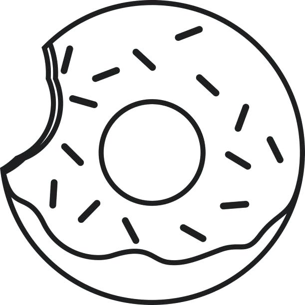 611x612 donut drawing donut drawing tutorial