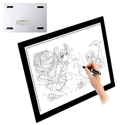 522x522 Light Pad Drawing Led Tracing Light Box Adjustable Ultra Slim