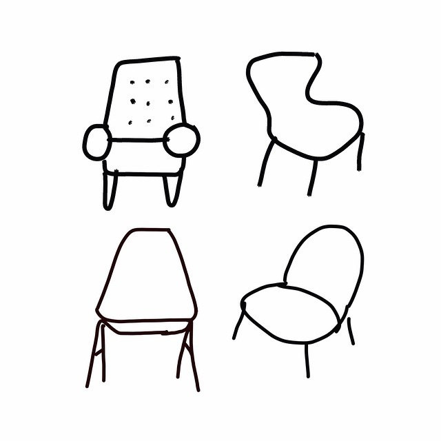 Office Chair Drawing