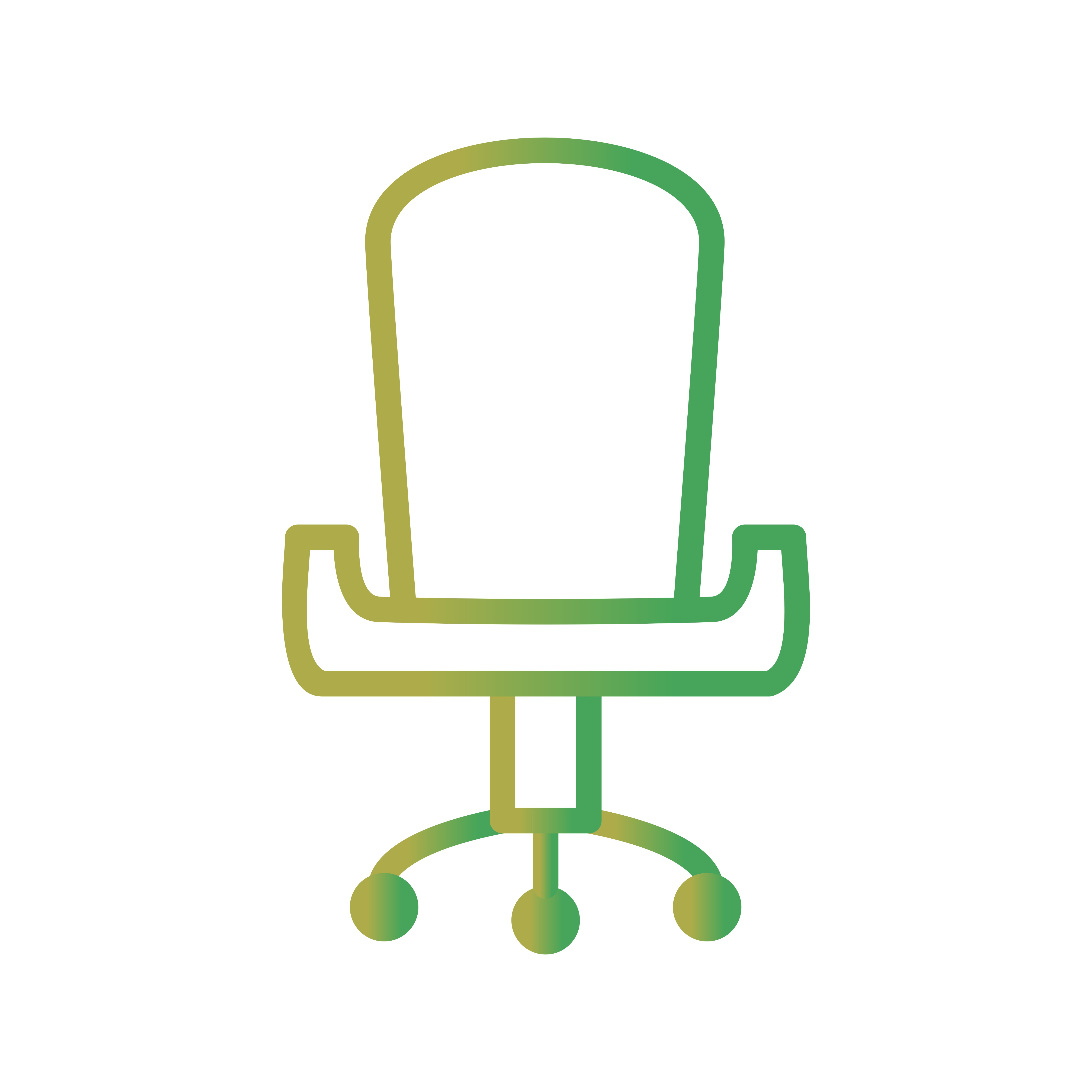 5120x5120 Office Chair Vector Icon