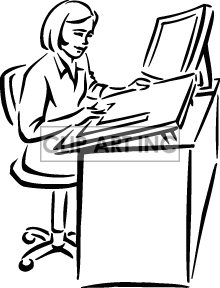 220x288 Collection Of Free Office Drawing Black And White Download On Ui Ex
