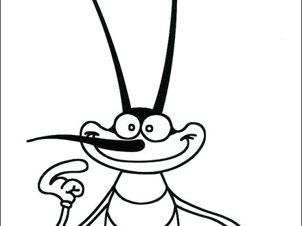 440x330 oggy and cockroaches coloring free online games the colouring