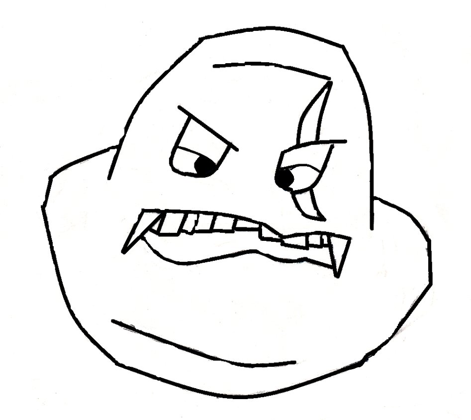 947x844 Ogre Drawing Face For Free Download