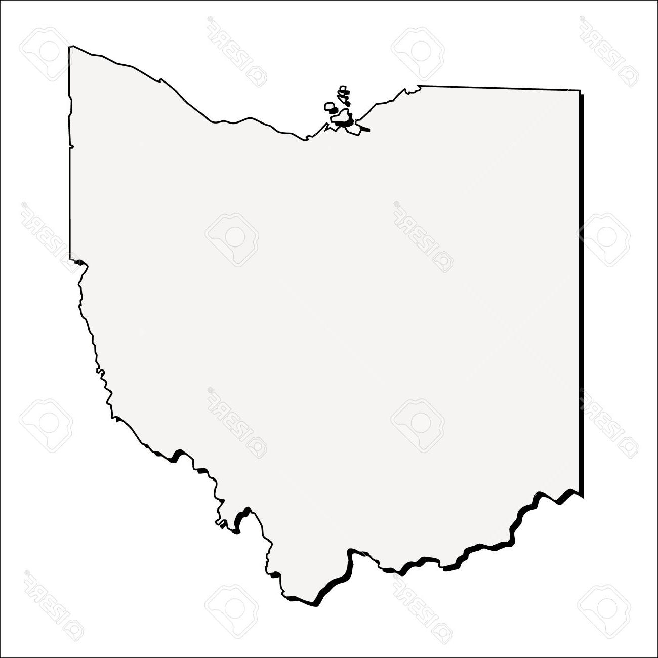 1300x1300 Hd Ohio Map Clip Art Image Free Vector Art, Images, Graphics