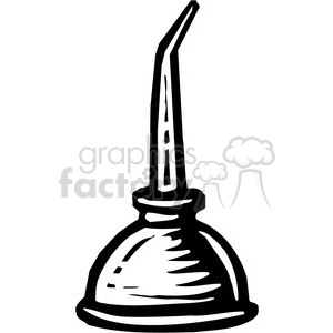 300x300 Black And White Oil Can Clipart Royalty Free Clipart