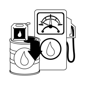 300x300 Oil Can Royalty Free Illustrations