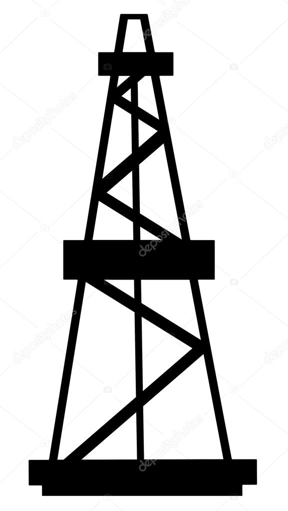577x1022 Huge Collection Of 'oil Derrick Silhouette' Download More Than