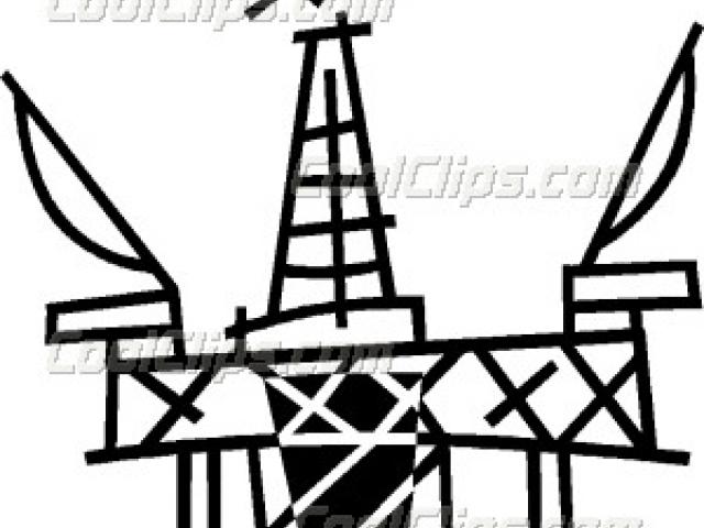 640x480 Oil Rig Clipart Draw