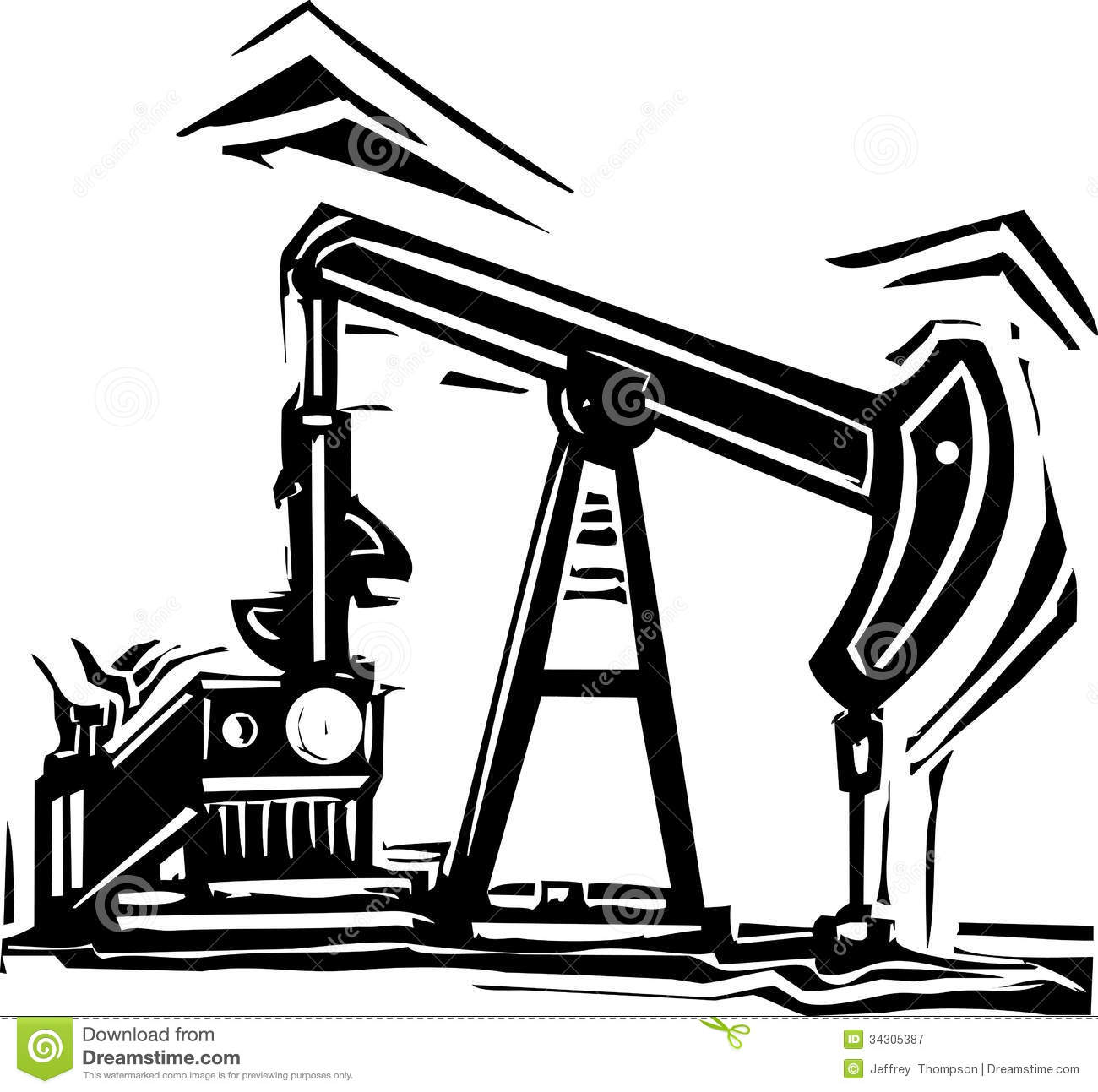 1300x1293 Collection Of Free Rig Clipart Pump Jack Amusement Clipart