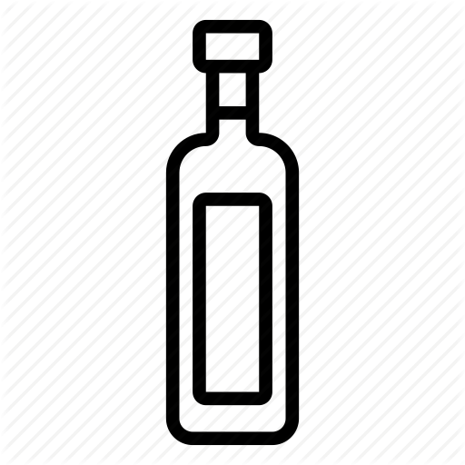512x512 Bottle, Oil, Drawing, Transparent Png Image Clipart Free Download