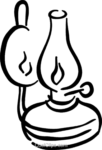 Oil Lamp Drawing | Free download on ClipArtMag