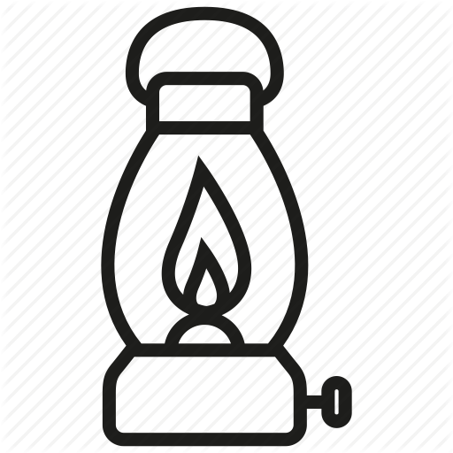 512x512 Bulb, Gas, L Lantern, Light, Oil Icon