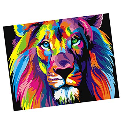 425x425 Magideal Unframed Digital Diy Oil Painting Canvas Kit