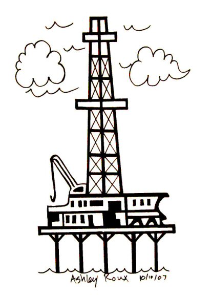 412x576 Oil Rig
