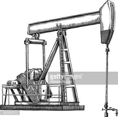 416x412 Oil Rig Premium Clipart