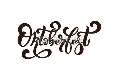 400x267 Oktoberfest Logo, Handwritten Lettering For Restaurant, Cafe