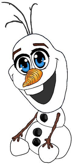 236x532 how to draw chibi olaf or baby olaf from frozen in easy steps