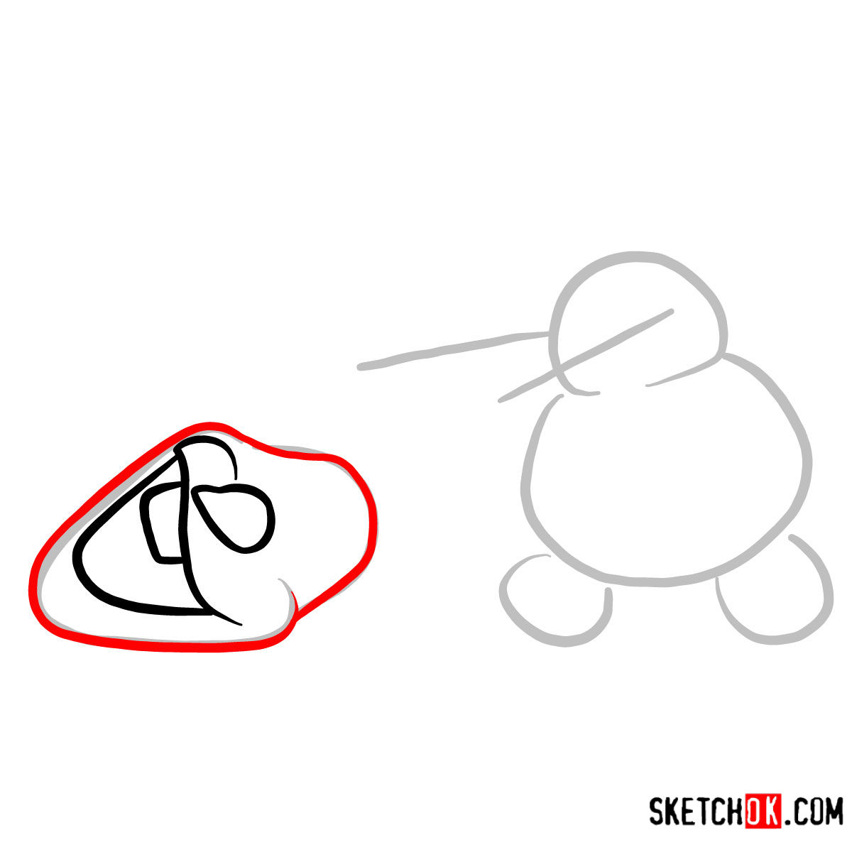 1200x1200 How To Draw Olaf Catching His Head