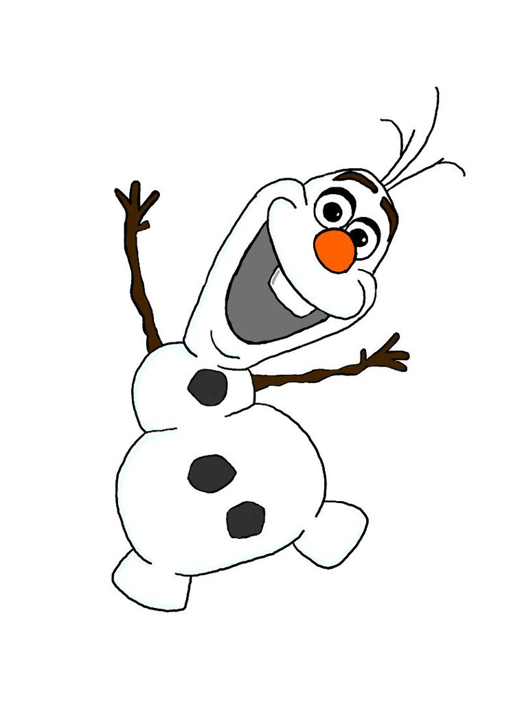 Olaf Drawing | Free download on ClipArtMag