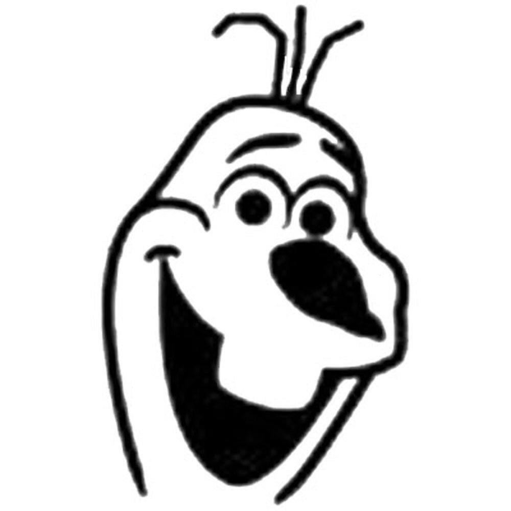 1000x1000 Olaf Frozen Snowman