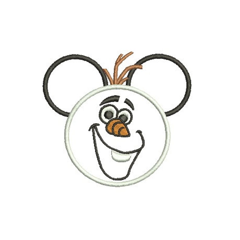 794x797 Sizes Walt Disney Mickey Mouse Olaf Frozen Head Ears Design Etsy