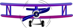 300x116 free biplane clipart image airplane clipart