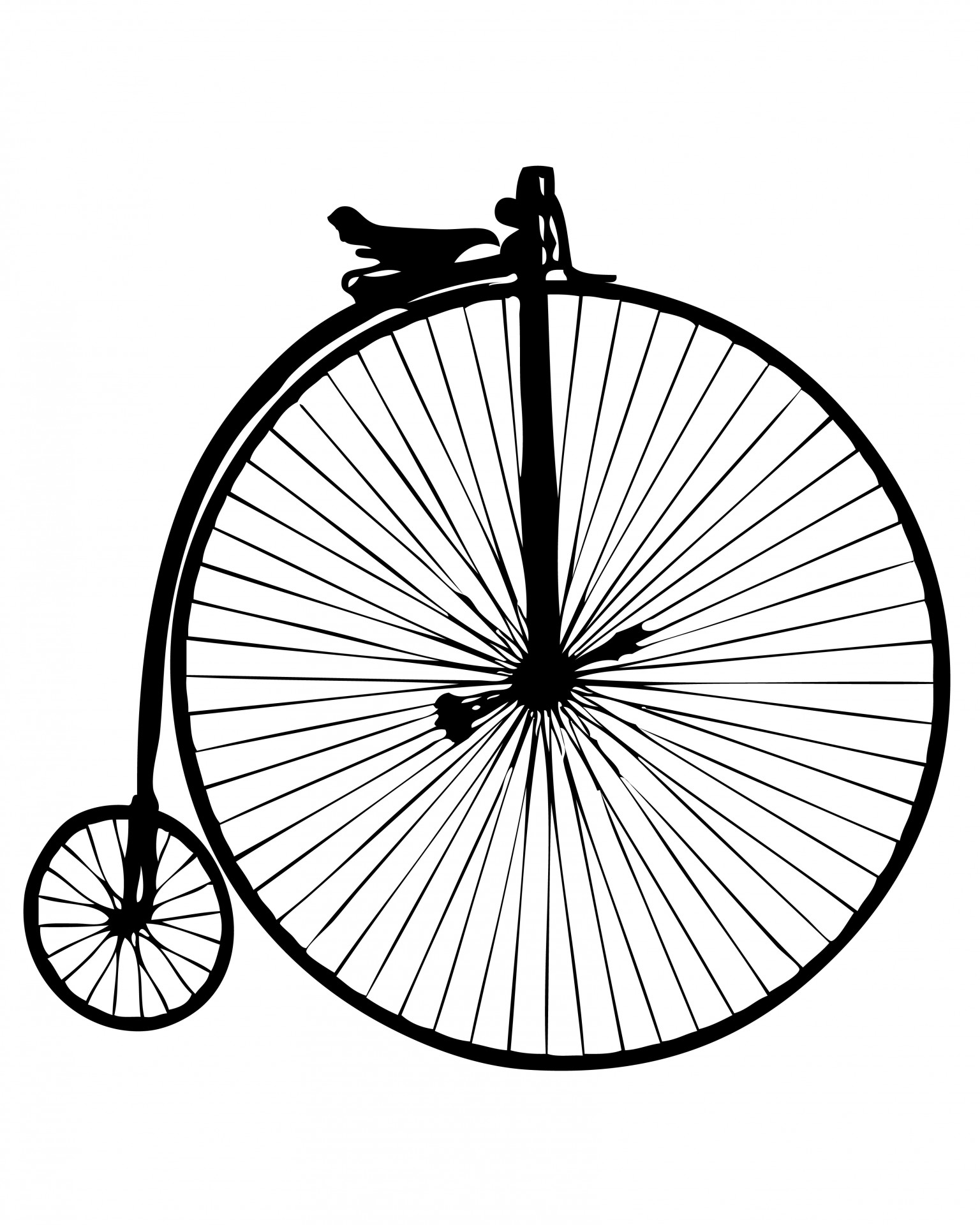 1536x1920 Pennyampnbspfarthing, Vintage, Bicycle, Bike, Old