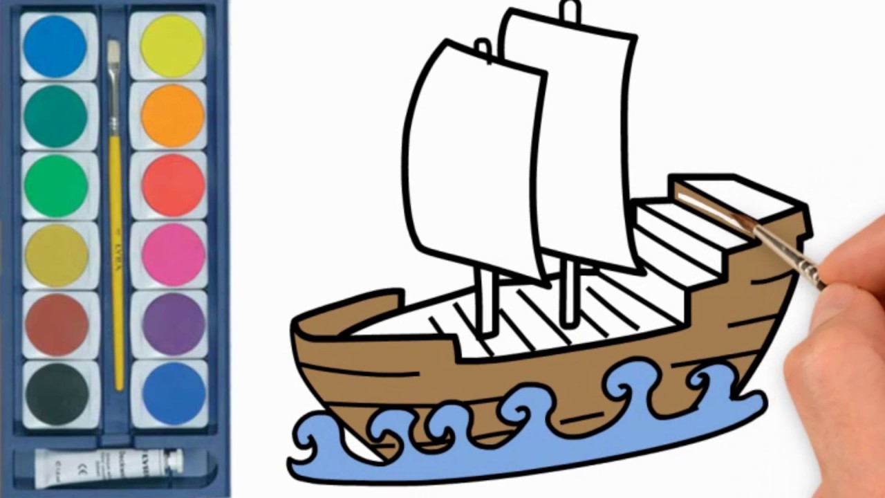 1280x720 How To Draw Ship