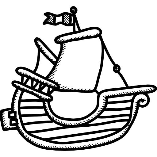 512x512 Old Sailing Boat Icons Free Download