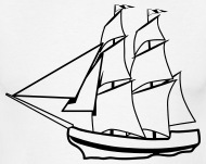 190x151 Sail Sailing Ship Old Ship Men's T Shirt Spreadshirt