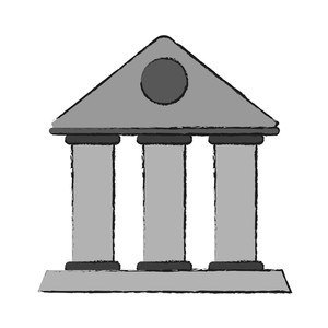 300x300 Old Drawing Building Royalty Free Vectors