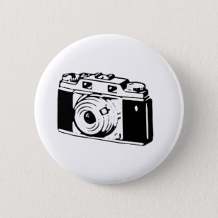 307x307 Vintage Camera Drawing Accessories Zazzle