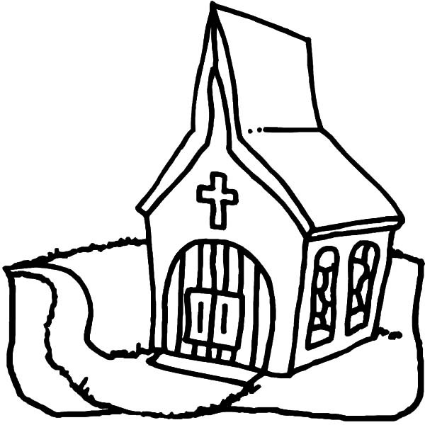 Old Church Drawing | Free download on ClipArtMag
