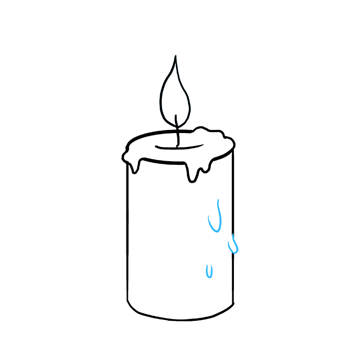 680x678 How To Draw A Candle