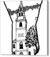 163x186 Old North Church Poster