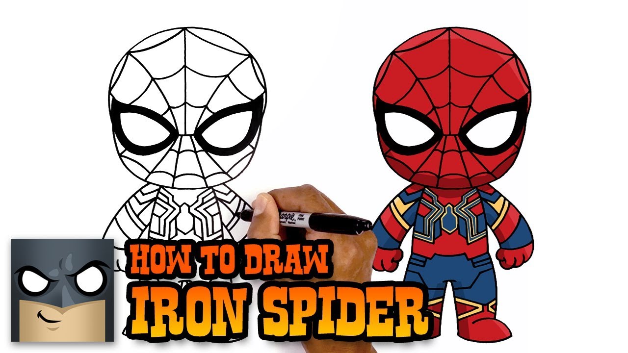 1280x720 Infinity War How To Draw Iron Spider