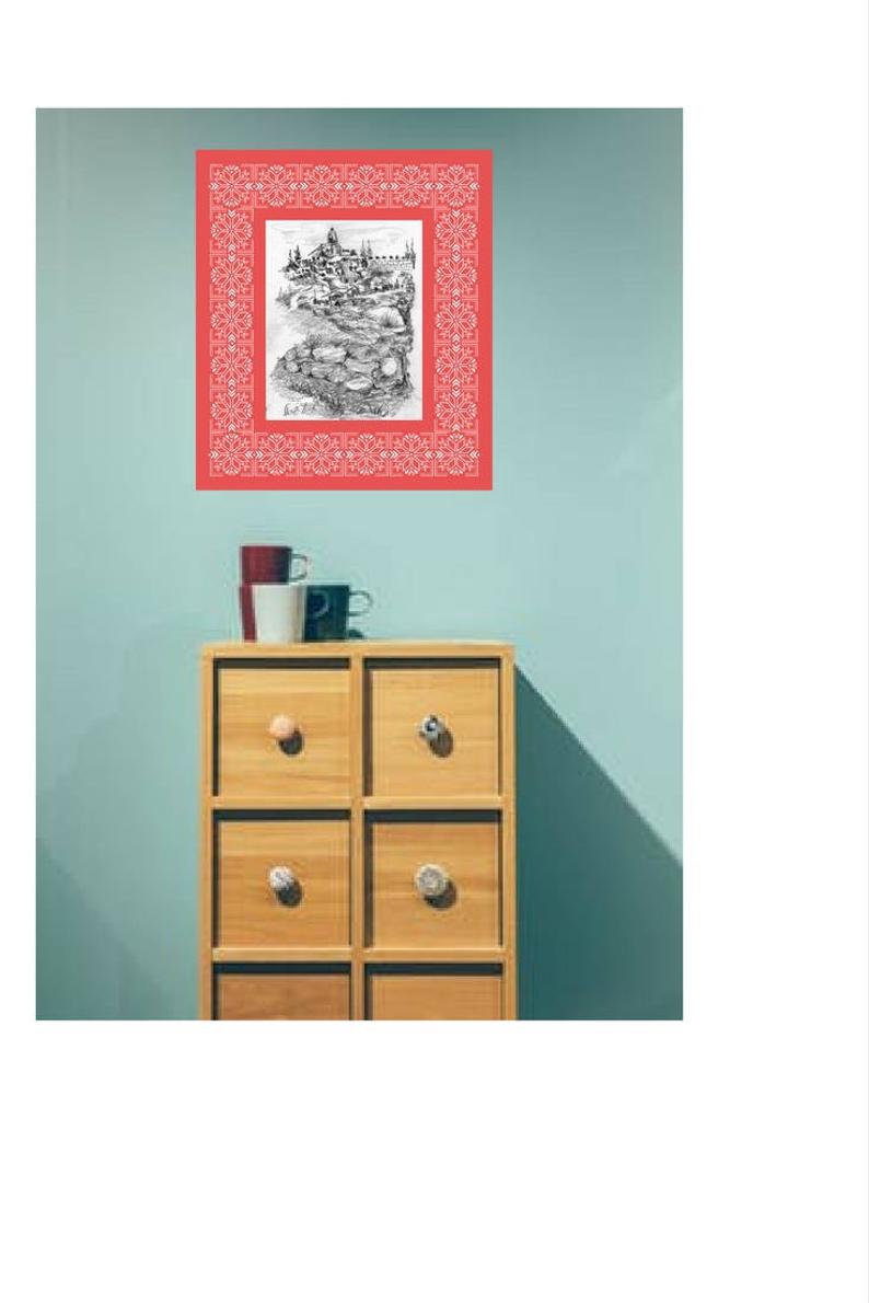 794x1190 Landscape Of Jerusalem Printed Picture No Pencil Etsy