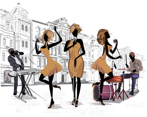 300x240 Series Of The Streets With Musicians In The Old City