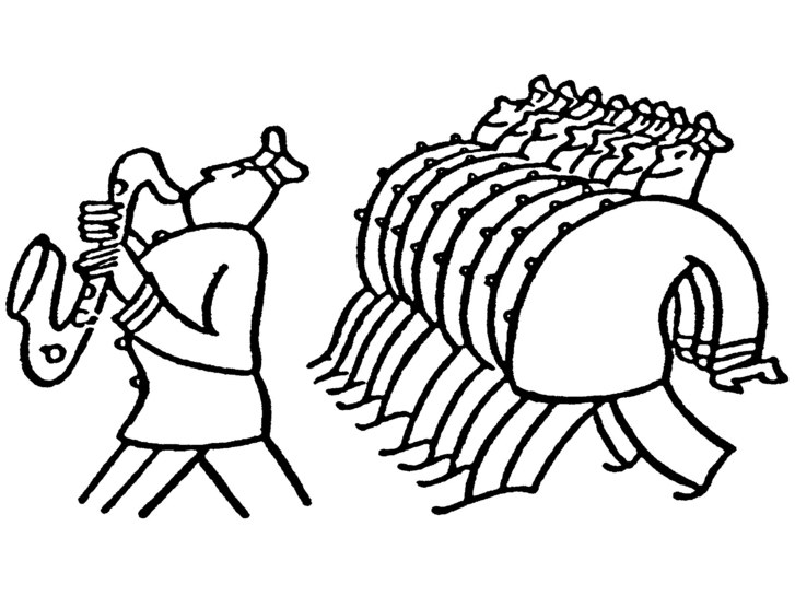 727x545 William Barr's Secret Passion The Bagpipes The New Yorker