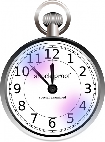 445x600 Old Pocket Watch Free Vector In Open Office Drawing
