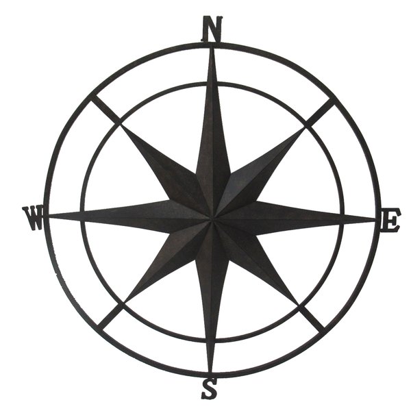 600x600 Compass Art Wayfair