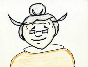 375x285 Old Woman Drawings For Sale Saatchi Art